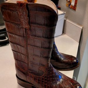 Custom made Alligator Boots